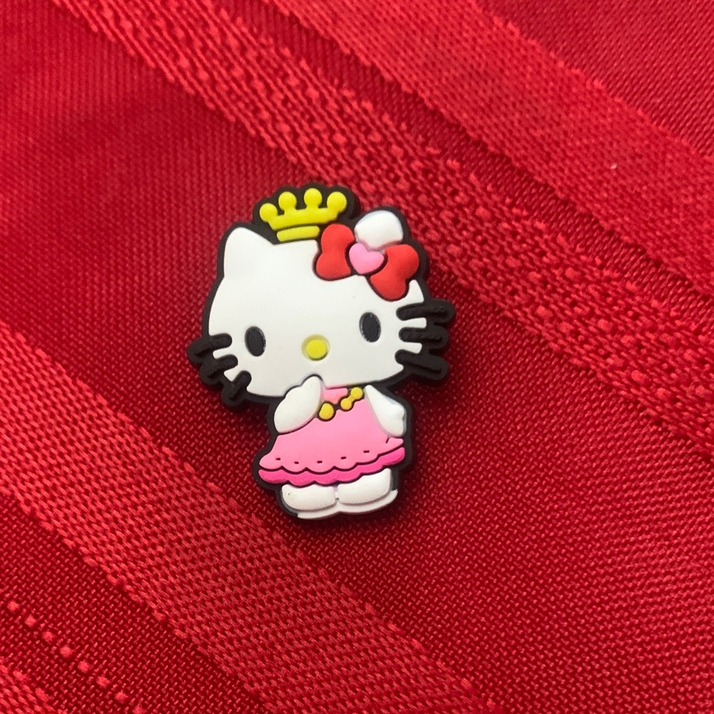 Hello Kitty Pink croc shoe charm